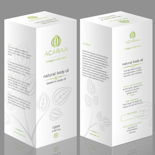 Creative Packaging Design for Natural Cosmetic Line Design by milan.kelecevic