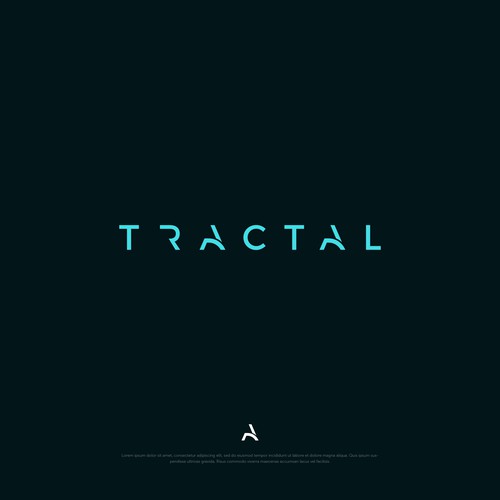 Design di Tractal Logo and Branding di Ikonia-studio