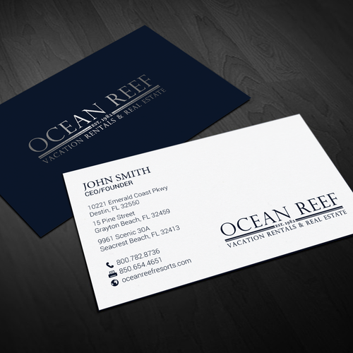 Design a fun, beach-inspired Business Card Design by chandrayaan.creative