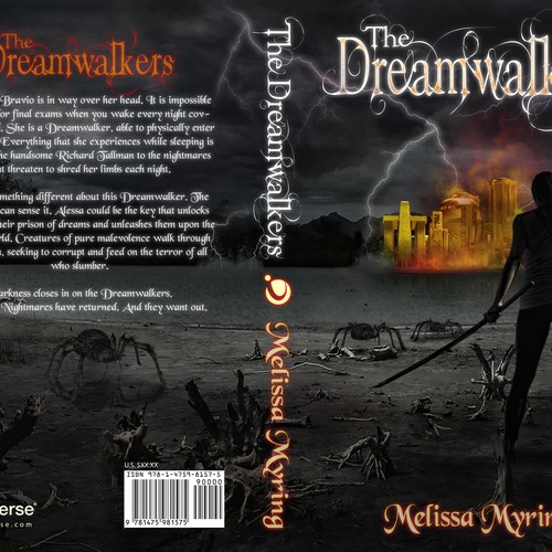 Melissa Myring needs a book cover for a fantasy novel Design by Chameleonstudio74