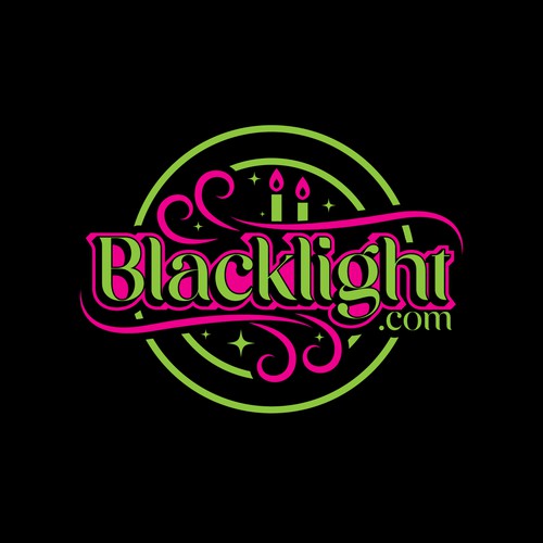 Logo for Blacklight online store to convey 'smoke shop' culture Design by ✅ LOGO OF GOD ™️