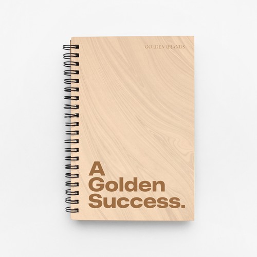 Inspirational Notebook Design for Networking Events for Business Owners Diseño de Faisal Zulmi