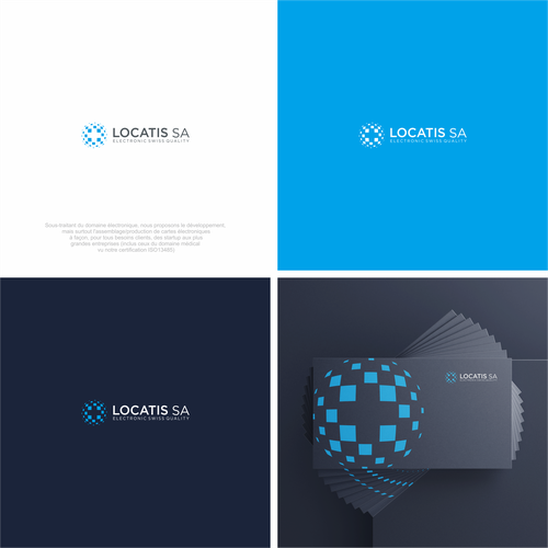 "LOCATIS SA veut se relooker (concept, fond, plaquette, site, etc)" winning Logo & brand identity pack