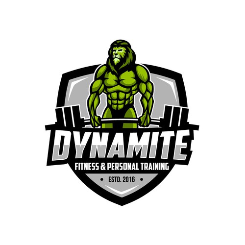 Dynamite fitness needs an explosive new logo