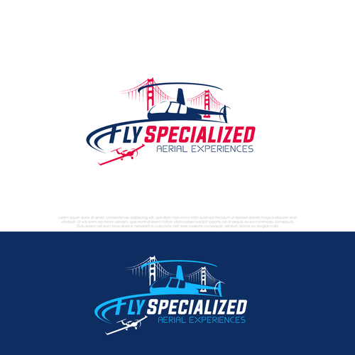 Helicopter | Aviation Company logo for flight experiences Diseño de Walco