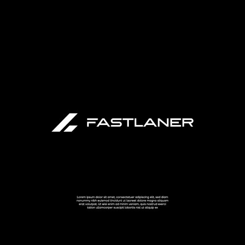 Logo + Brand for Fastlaner™ Design by Basit Khatri