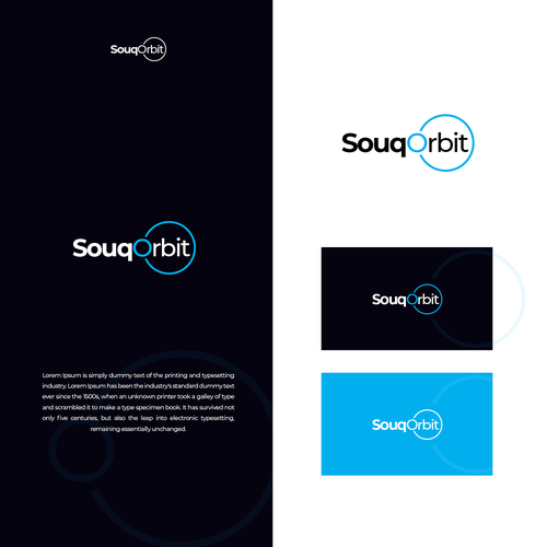 Souq Orbit logo design Design by Mouser®