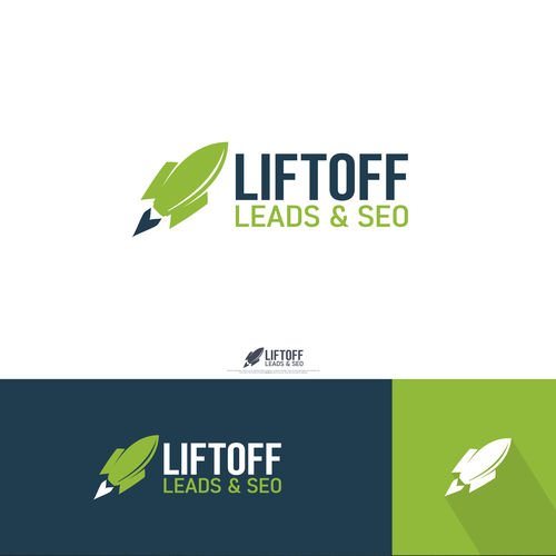 Logo and branding package: Liftoff Leads & SEO Design by InTuos Pro