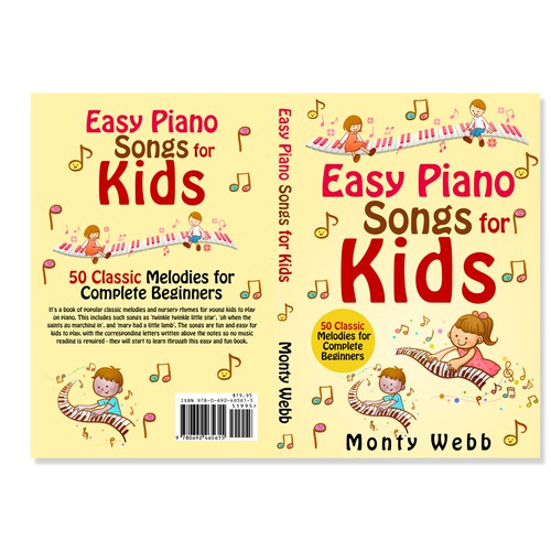 Designs | Need a STANDOUT cover for KDP ->> 'Easy Piano Songs for Kids ...