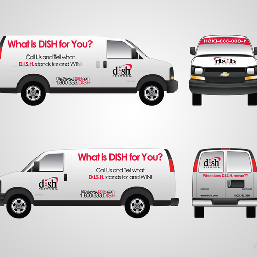 Diseño de V&S 002 ~ REDESIGN THE DISH NETWORK INSTALLATION FLEET de kotan