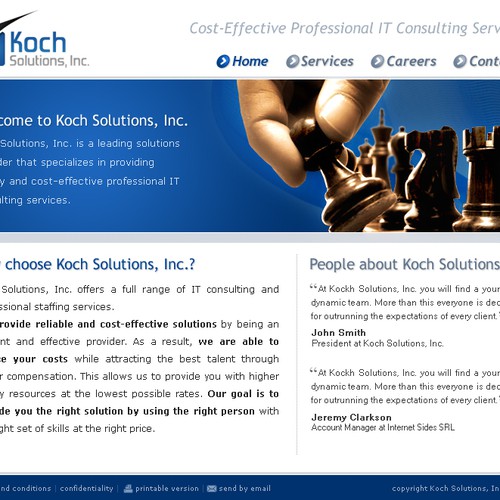 $500.00 Website template (Design only) Design by cnitza