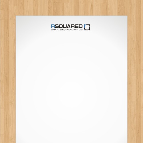 Help RSQUARED DATA & ELECTRICAL PTY LTD with a new stationery Design by malih