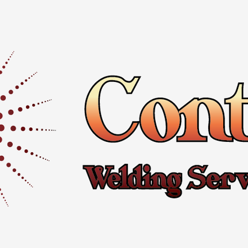 Logo design for company name CONTACT WELDING SERVICES,INC. Diseño de S7S