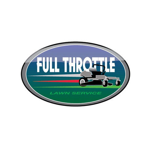 New logo wanted for Full Throttle Lawn Service Design von LogoArtPro