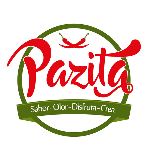 buscando un logo para Pazita, que quiere dar sabor en la cocina Design by DWOLF EG