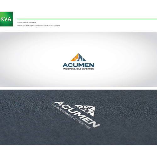 Acumen. AGP, or no-name needs a new logo and business card Design by KVA