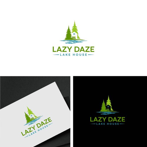 Lake House rental logo Design by Creator Hub