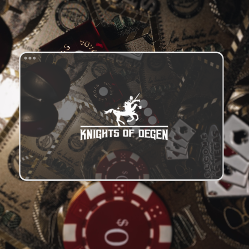 "Knights of Degen" Logo and Branding Design by Powder_as