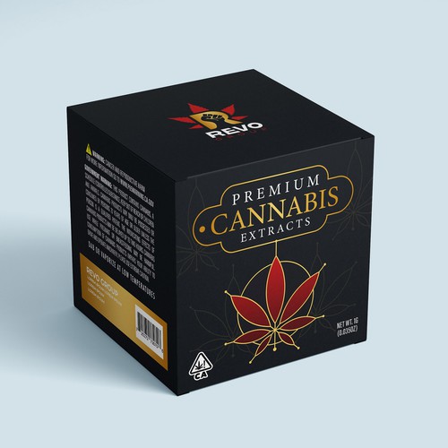 Cannabis Packaging Design for California Design by Graphyprof