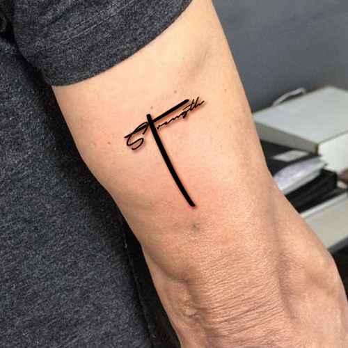 Tattoo design for cross Design by Sivila Creative