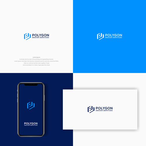 Small engineering startup needs geometric logo! Design by graphcone