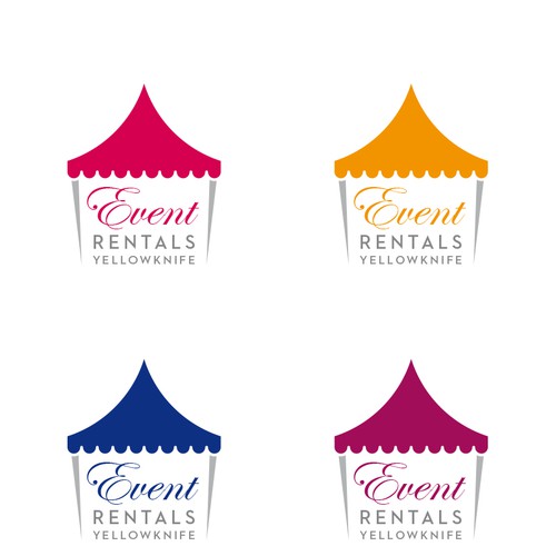 New event and party rental company needs a fun, modern and professional logo. Design by trumpdesign