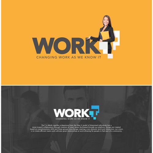 design something that will be part of a new social movement in collaborative working for Workt Design by Shorttox™