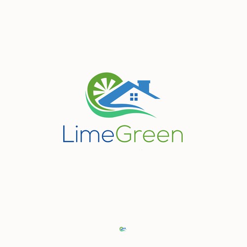 Lime Green Clean Logo and Branding Design por Owlman Creatives