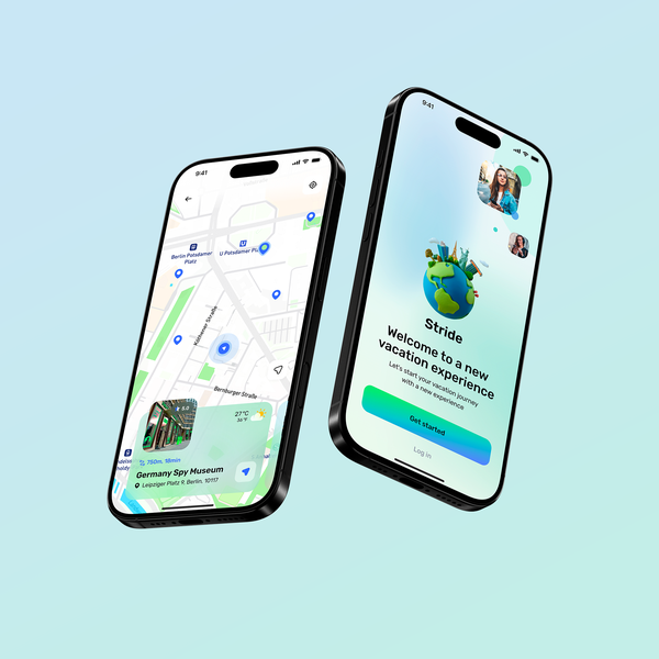 interactive app for self-guided city tours