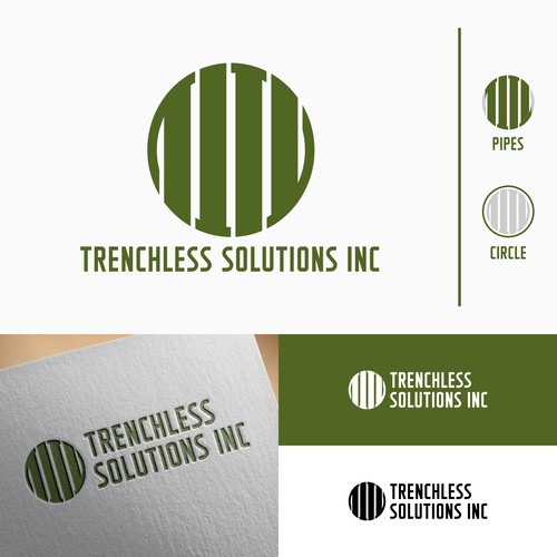 Trenchless Construction logo Design by Zzoe Iggi