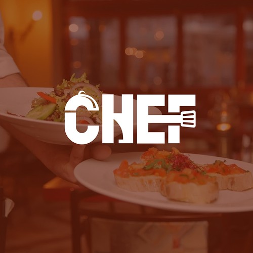 "CHEF": Food & Cooking Social Media Logo Design by SimpleDezign