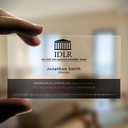 Business card contest entry by deviserpark