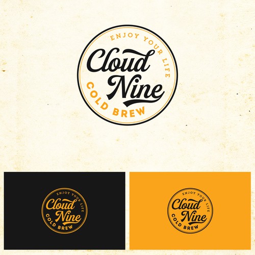 Cloud Nine Cold Brew Contest Design by Keyshod