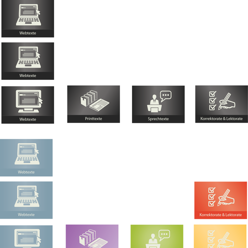 "conceptword benötigt aussagekräftige Buttons" winning Icon or button