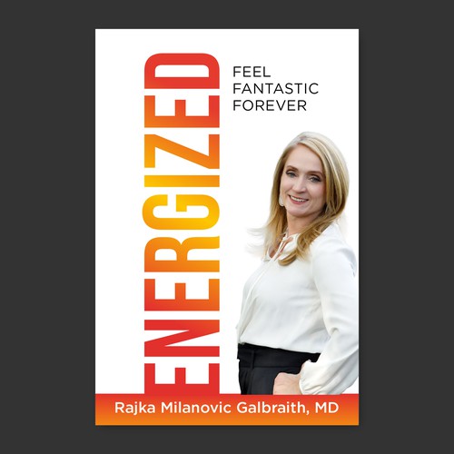 Design a New York Times Bestseller E-book and book cover for my book: Energized Design by MMQureshi