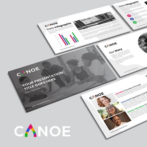 Fun, creative slide deck template needed for nonprofit presentations Design by TheBhayangkara