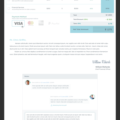 UI/UX Design for a Price Quoting Software Design by teoser