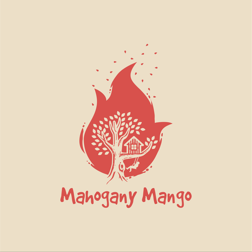 deer203AさんのMahogany Mango, Glow in the Dark Supplies, Festival, Glamping/Camping and Kids Room Fun Marketデザイン