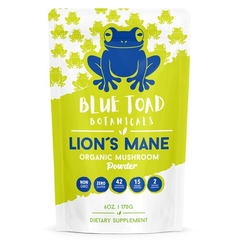 Blue Toad Botanicals™ Needs A Fun & Creative Package Design! Design by ADD778