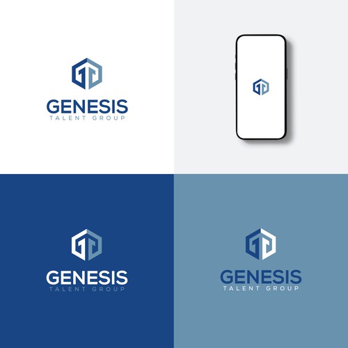 "Build a Fresh, Forward-Moving Brand Identity for a New Talent Agency" winning Logo design