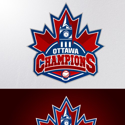 Diseño de Ottawa Champions Baseball Club Logo de Hugor1