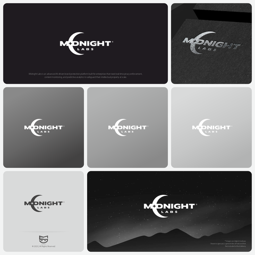 “Design the Future: Midnight Labs Logo Contest – Bold, Sleek, Iconic” Design by saky™