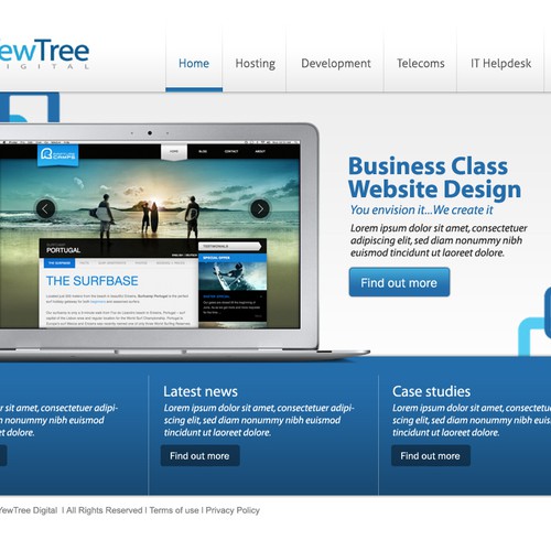 Yew Tree Digital Limited needs a new website design Design por JReid78
