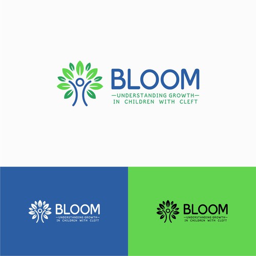 A sweet, child friendly logo that appeals to new parents focused on growth and health Design by Logood.id