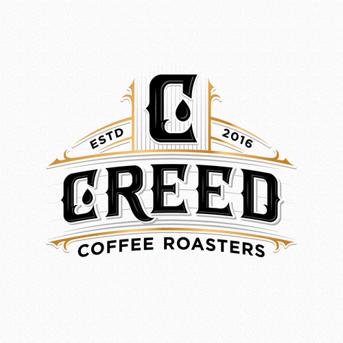 Creed Coffee Roasters need a new logo! Design by Lorenc Design