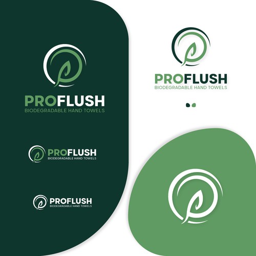 biodegradable flushable hand towels Design by QuickCrea™