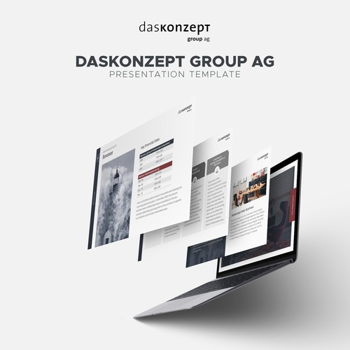 PowerPoint template contest entry by Dailygraph⚡️