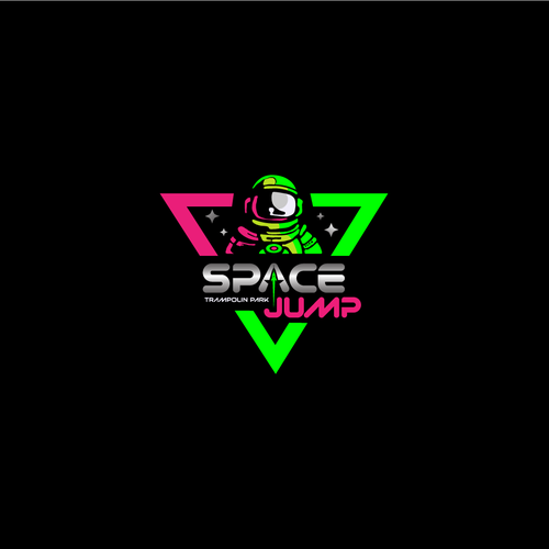 Space Jump Trampoline Park - Logo Design For Space Themed Adventure Park Design von PUJYE-O