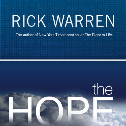 Design Rick Warren's New Book Cover Diseño de Daniel Myers