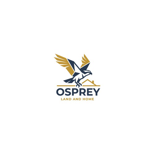 "Create a memorable logo for Osprey Land and Home, a real estate development company." winning Logo design